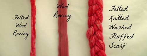 wool roving chart