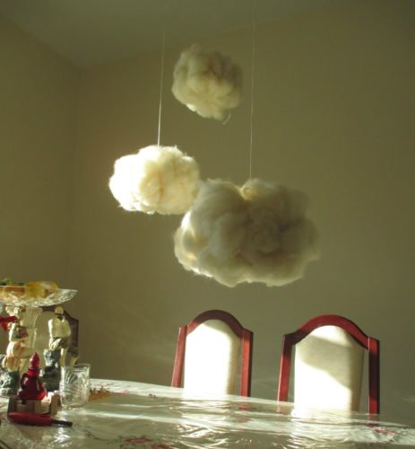 wool cloud decor