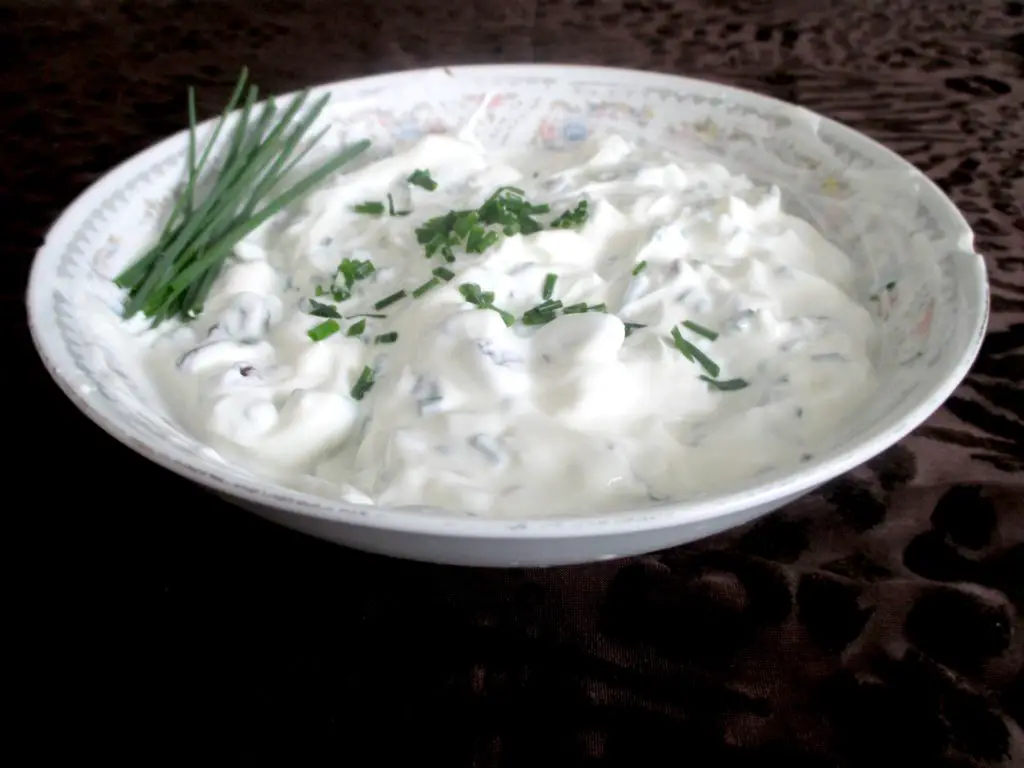 summer meal ideas, yogurt side dish