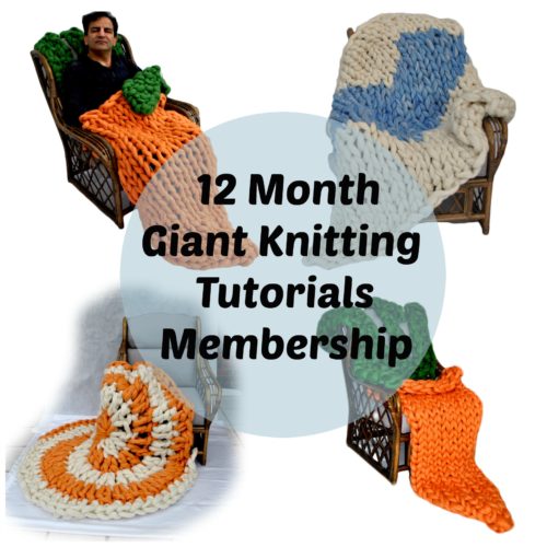 giant knitting tutorials