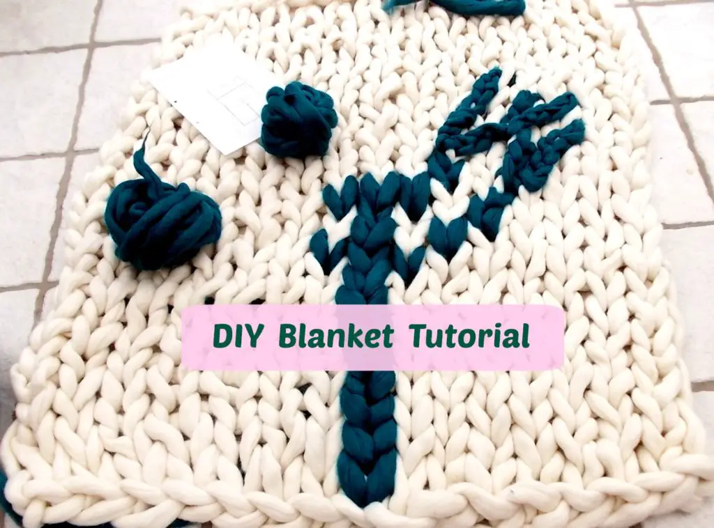 diy blanket tutorial