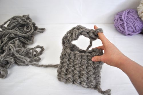 finger knitting for beginners