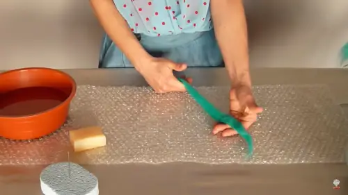 arm knitting wet felting tutorial