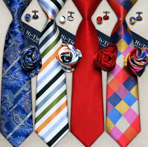 Colourful 100% Silk, Mens Tie Sets - Truly Majestic