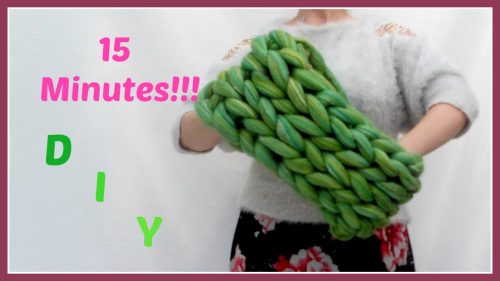 arm knitting, becozi, ohhio, hand knitting