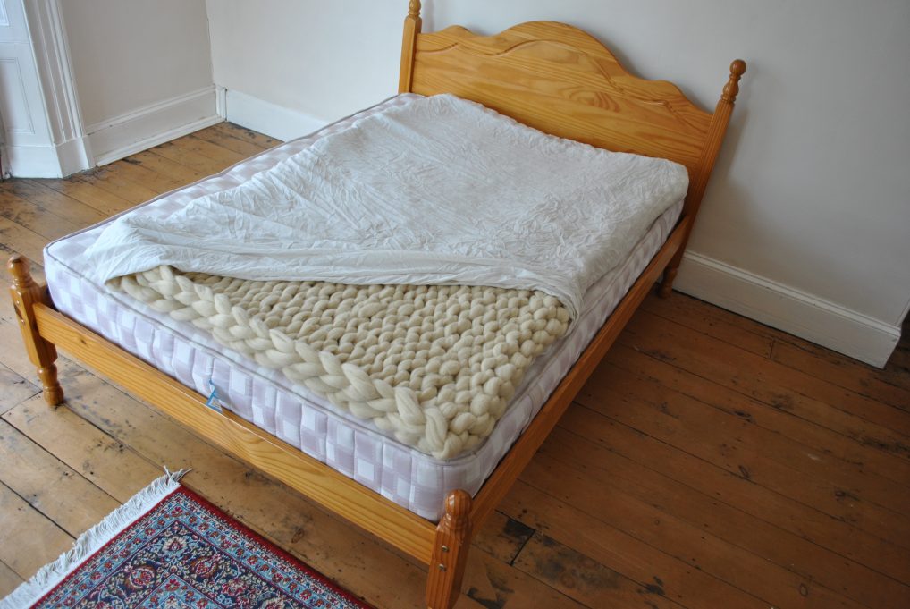 diy mattress topper duvet