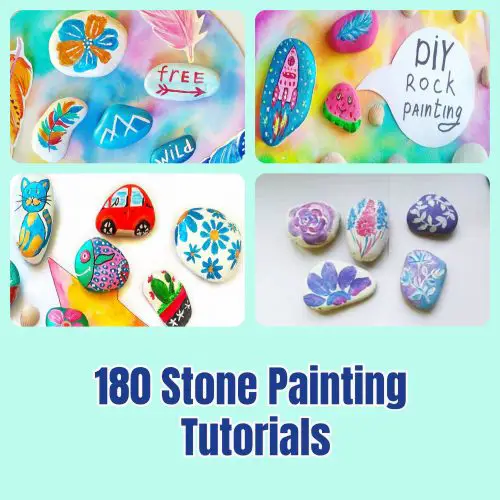 Stone Painting with Karinka Oli Days 29 – 32 of 180 Days – Truly Majestic