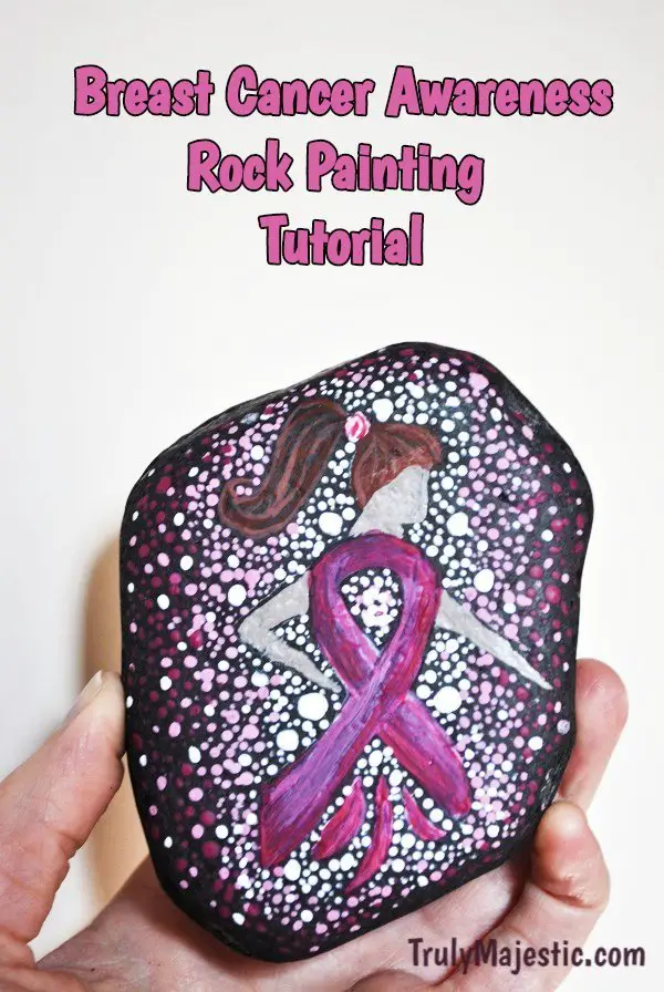 breast cancer awareness rock