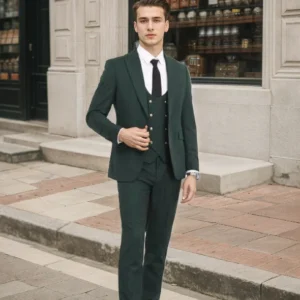 Men's Slim Fit Double Breasted Suit